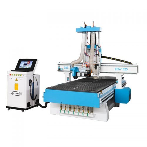 Wood Cutting CNC Router Machine With Saw Blade – High-Precision, 3-Axis, 6kW Spindle