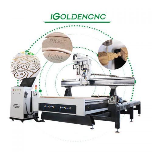 Wood CNC Router & Laser Engraver Combo – 4-Axis, 1500x3000mm, Dual-Function Precision Woodworking