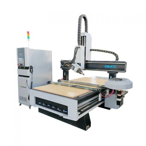 ATC CNC Router Wood Carving Machine with Pinch Roller